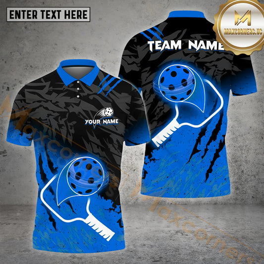 Maxcorners 3D Multicolor Pickleball Personalized Unisex Shirt 9 (4 colors)