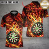 Maxcorners Darts Cyber Electric Honeycomb Grid Flying Darts Target Board Graphic Multicolor Customized Name, Team Name 3D Shirts