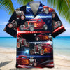 Maxcorners Personalized Hot Rod America Patriot Hawaiian Shirt