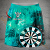 Maxcorners Darts Smoke Dartboard Personalized 3D Skirts With Shorts