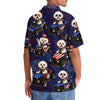 Maxcorners 4th Of July Funny Maltese Hot Rod Hawaiian Shirt