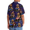 Maxcorners 4th Of July Funny Australian Labradoodle Hot Rod Hawaiian Shirt