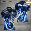 Maxcorners Bowling Lightning Thunder and Fox Multicolor Customized Name, Team Name 3D Shirts