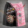 Maxcorners Darts Camo Aim Focus Throw Repeat Personalized 3D Skirts With Shorts
