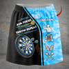 Maxcorners Darts Camo Aim Focus Throw Repeat Personalized 3D Skirts With Shorts