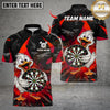 Maxcorners Funny Duck Darts Multicolor Customized Name, Team Name 3D Shirts