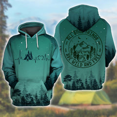 Maxcorners Camping 3D All Over Printed Shirt VTHD19