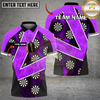 Maxcorners Darts Electric Velocity Multicolor Customized Name, Team Name 3D Shirts