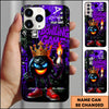 Maxcorners Bowling Game Crown Fire Pin Multicolor Personalized Name 3D Phone Case