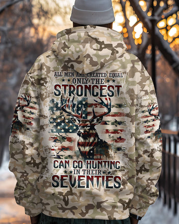 Maxcorners Go Hunting In Their Seventies Deer All Over Print LM1601