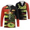 Maxcorners BMX Skull Cycling Customize Name 3D Shirts