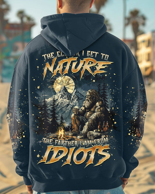 Maxcorners The Closer I Get To Nature Bigfoot All Over Print LM1601