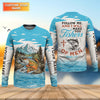 Maxcorners Follow Me And I Will Make You Fishers, Custom Name Fishing Shirt, Fishing UPF Shirts, Funny Fishing Shirt