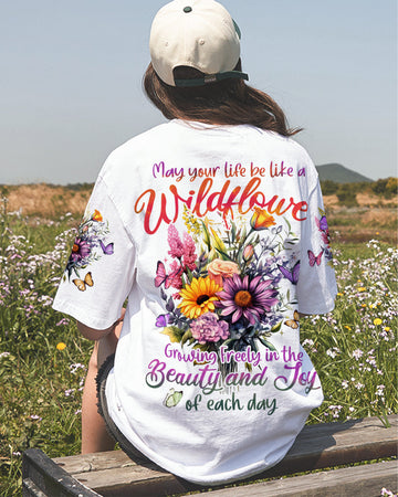 Maxcorners May Your Life Be Like A Wildflower All Over Print LM2101