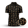 Maxcorners Golf And Bourbon Pattern Polos, Women’s Golf Shirt, Golf Gift For Golfers