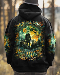 Maxcorners Not All Who Wander Are Lost Bigfoot All Over Print LM1601