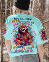 Maxcorners Not All Who Wander Are Lost Sloth All Over Print LM2101