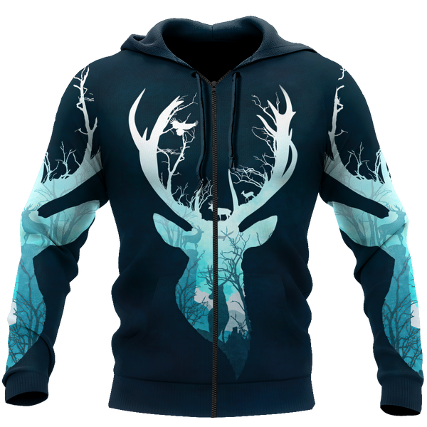 Max Corner Deer Hunting Tree Life 3D All Over Printed Shirts Gift For Hunter