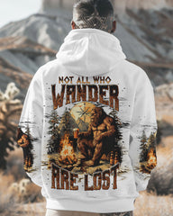 Maxcorners Not All Who Wander Are Lost Bigfoot Compass All Over Print LM2101