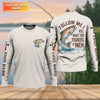 Maxcorners Follow Me I Will Make You Fishers Of Men Shirt, Personalized Christian Fishing Long Sleeve For Men