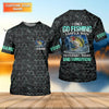 Maxcorners Personalized Fishing Shirt, Go Fishing 3 Days A Week Shirt, Fishing UPF Shirts, Funny Fisherman Gift