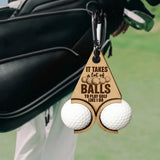 Maxcorners Funny Golf Ball Holder, Golf Christmas Gift, Funny Golf Accessories, Gift For Golf Lovers, Funny Gift For Him