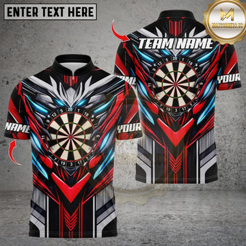 Maxcorners Metal Future Pattern Multicolor Customized Name, Team Name 3D Shirt