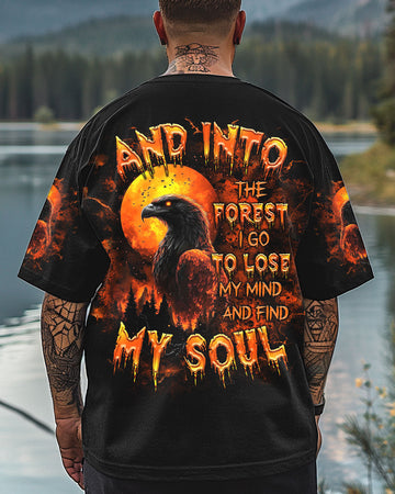 Maxcorners And Into The Forest I Go Eagle All Over Print LM1501