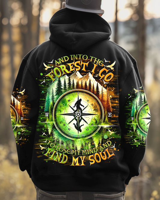 Maxcorners And Into The Forest I Go Bigfoot All Over Print LM1601