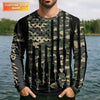 Maxcorners Fishaholic On The Road to the Lake, Personalized Fishing UPF Shirt