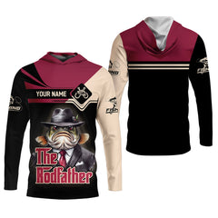 Maxcorners The Rod Father SPF Shirts, Custom Fishing Shirts, Fishing Shirts For Men, Funny Fisherman Gift