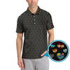 Maxcorners Halloween Pattern Golf Shirt, Funny Boobs Golf Shirt, Crazy Golf Shirt For Golfer