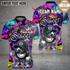 Maxcorners Graffiti Street Life Catoon8 Ball Multicolor Customized Name, Team Name 3D Shirts