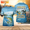 Maxcorners Sometimes It's Fish, Sometimes It's a Buzz Fishing Shirt, Fishing UPF Shirts, Funny Fishing Shirt
