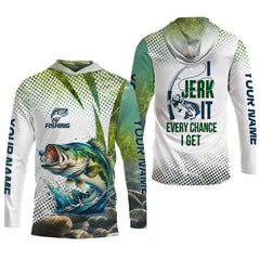 Maxcorners I Jerk It Every Chance I Get, Fishing UPF Shirts, Funny Fishing Shirt, Fishing Shirts For Men