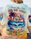 Maxcorners Smell The Sea Feel The Breeze Compass All Over Print LM2101
