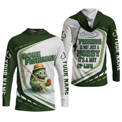 Maxcorners Gone Fishing, Fishing Is Not Just A Hobby, It's A Way Of Life SPF Shirts, Fishing Shirts For Men, Fisherman Gift