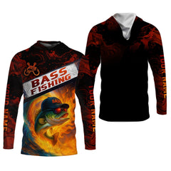 Maxcorners Bass Fishing Apparel, SPF Shirt For Men, Gift For Fisherman, Fishing Shirts For Men