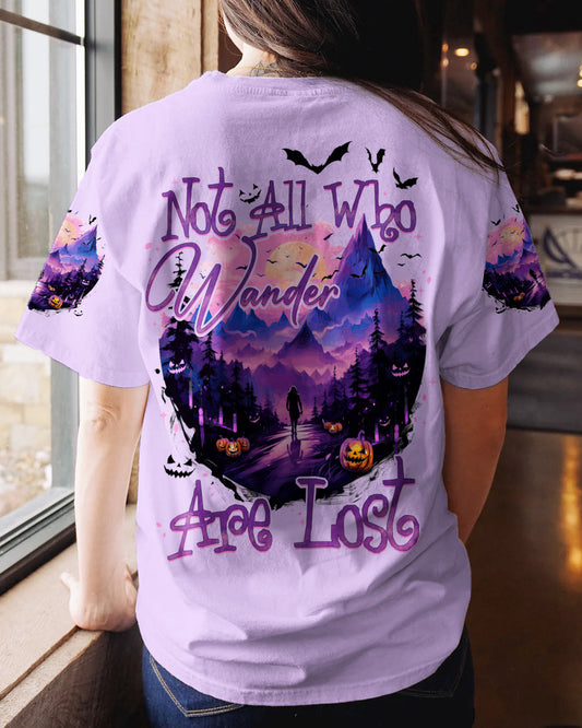 Maxcorners Not All Who Wander Are Lost Halloween All Over Print LM2101