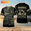 Maxcorners Fishaholic On The Road to the Lake, Personalized Fishing UPF Shirt