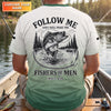 Maxcorners Custom Christian Shirts, Christian Fishing Shirts, Follow Me Fishers of Men Matthew 4:19, Religious Gift for Men