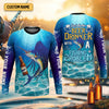 Maxcorners Just Another Beer Drinker With A Fishing Problem Marlin Fishing Shirt, Funny Fishing Shirt, Men's Fishing Shirt