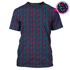 Maxcorners Feet Positions Pattern Golf Polos, Funny Golf Shirt For Men, Crazy Golf Shirts For Golfers