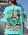 Maxcorners Smell The Sea Feel The Breeze Compass All Over Print LM1501