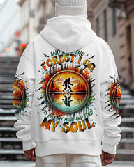 Maxcorners And Into The Forest I Go Bigfoot All Over Print LM1601