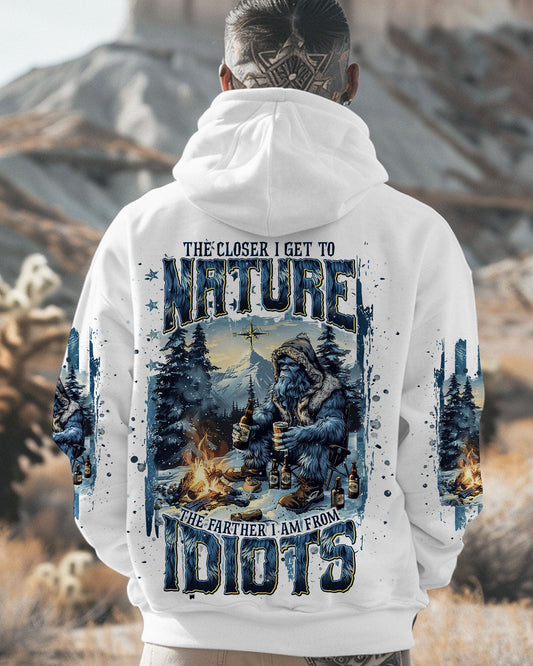 Maxcorners The Closer I Get To Nature Bigfoot All Over Print LM2101