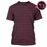 Maxcorners Body Art Pattern Golf Polos, Funny Golf Shirt, Crazy Golf Shirts For Men