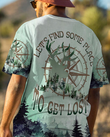 Maxcorners Let's Find Some Place To Get Lost Deer All Over Print LM1601