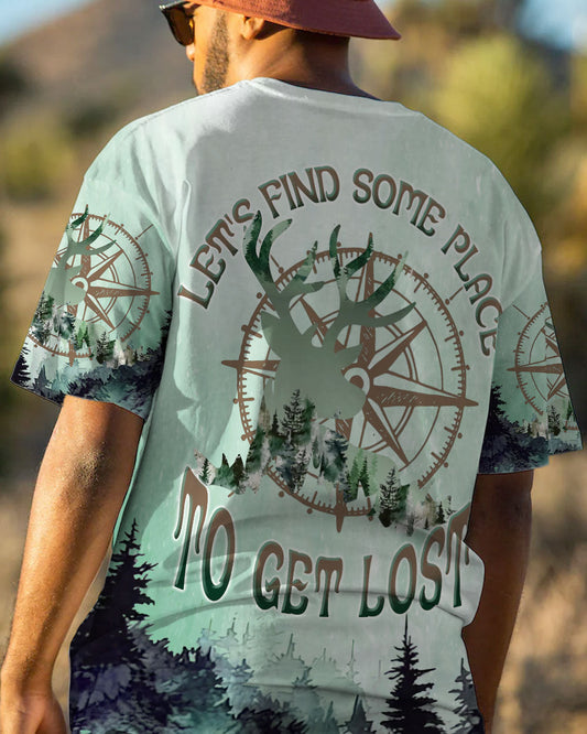 Maxcorners Let's Find Some Place To Get Lost Deer All Over Print LM1601