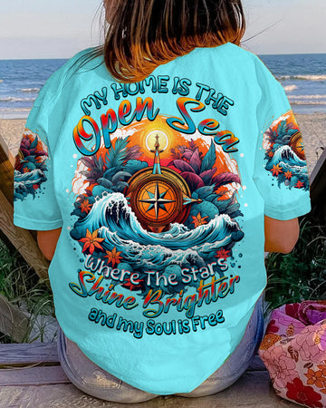 Maxcorners My Home Is The Open Sea Compass All Over Print LM2101